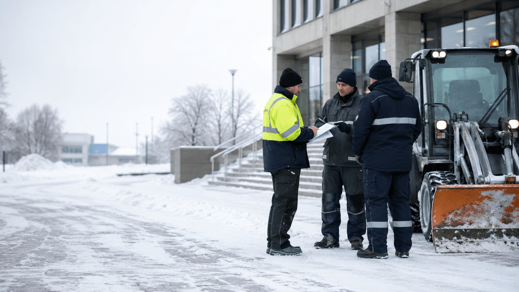 Winterdienst — öffentliche Ausschreibungen und Aufträge